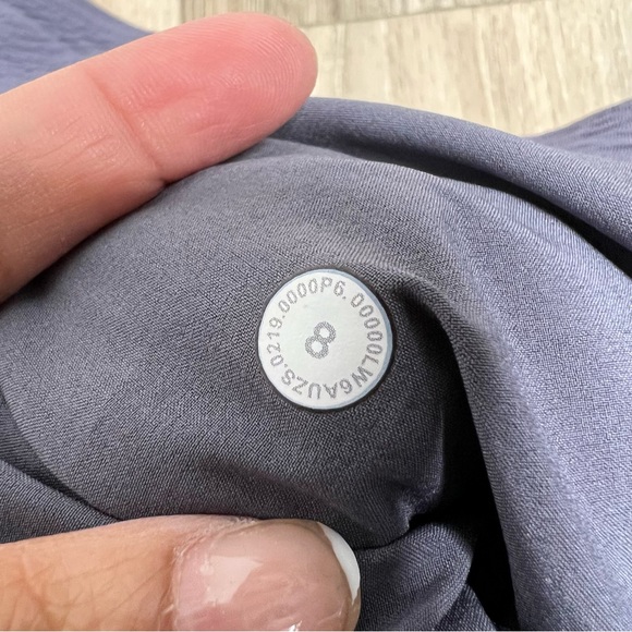 Lululemon Can You Feel The Pleat Crop in Moonwalk - Picture 14 of 15